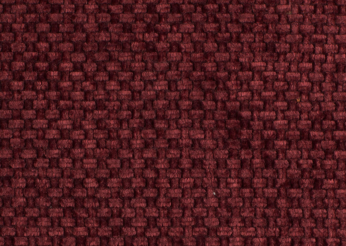 ECKSOFA in Webstoff Bordeaux  - Bordeaux/Schwarz, Modern, Kunststoff/Textil (297/180cm) - Welnova