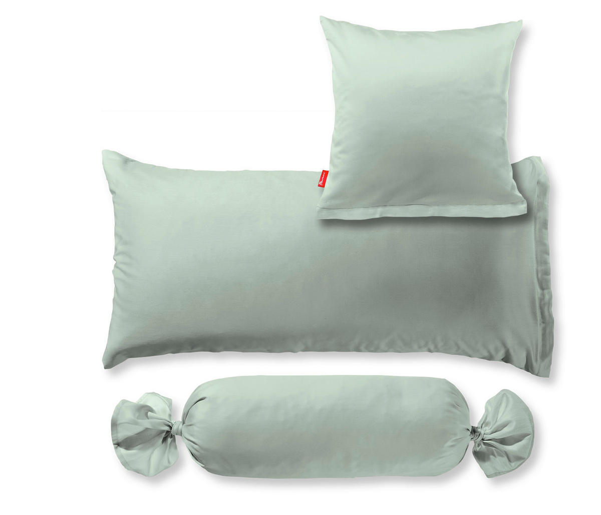 POŤAH NA VANKÚŠ  40/80 cm - jadeitovozelená, Basics, textil (40/80cm) - Fleuresse