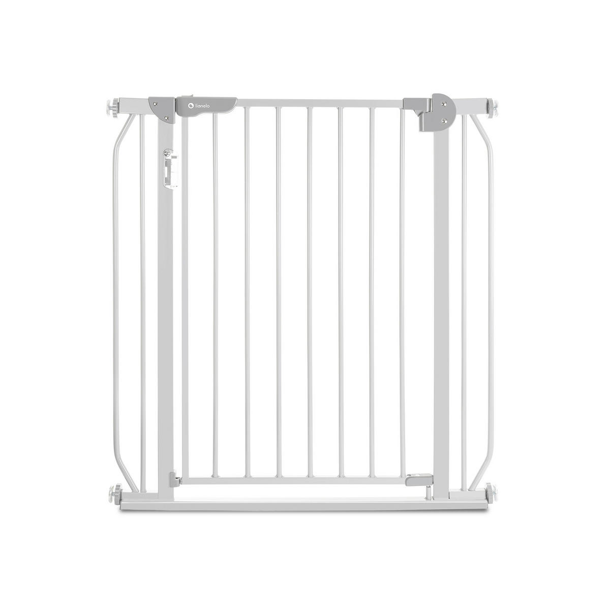 TÜRSCHUTZGITTER zum Klemmen  - Grau, Basics, Kunststoff/Metall (77/3/75-105cm) - Lionelo