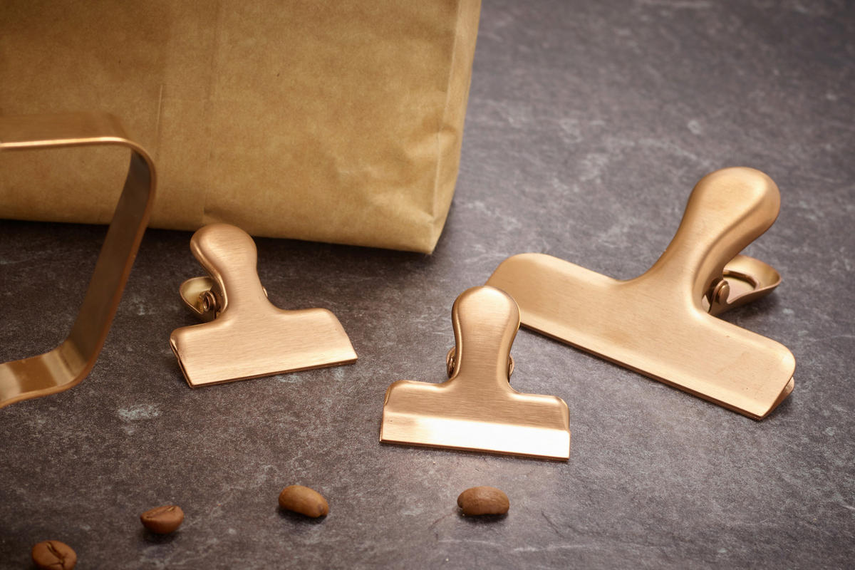 KAFFEESET 23-teilig  - Kupferfarben, Design, Metall (10,5cm) - Echtwerk