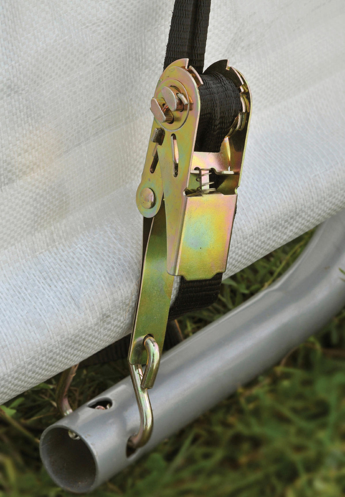 GEWÄCHSHAUS 300/240/610 cm  - Weiß, Basics, Kunststoff (300/240/610cm)