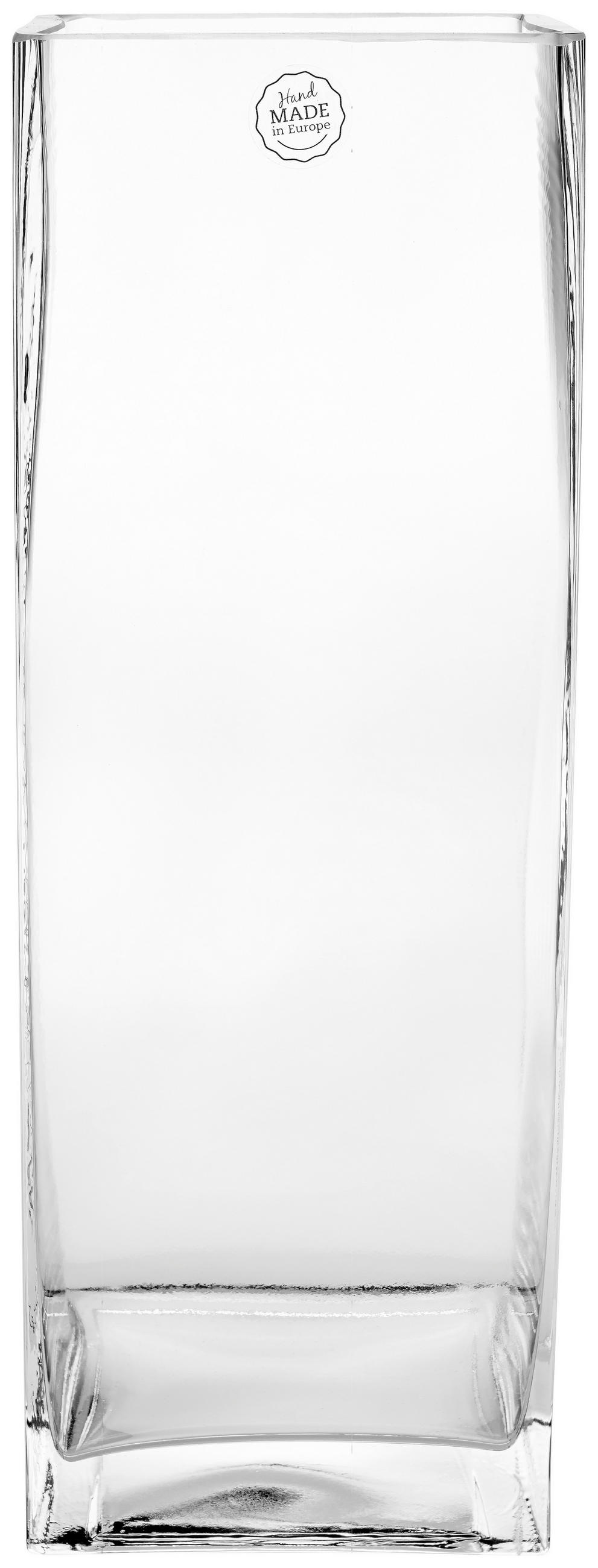 VASE 40 cm  - Klar, Basics, Glas (14/40/14cm) - Ambia Home