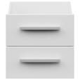 SCHUBKASTENEINSATZ 36,4/34,1/36,6 cm   - Weiß Hochglanz, KONVENTIONELL, Holzwerkstoff (36,4/34,1/36,6cm) - Voleo