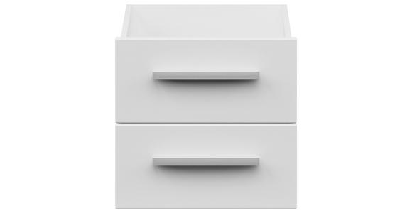 SCHUBKASTENEINSATZ 36,4/34,1/36,6 cm - Weiß Hochglanz, KONVENTIONELL, Holzwerkstoff (36,4/34,1/36,6cm) - Voleo
