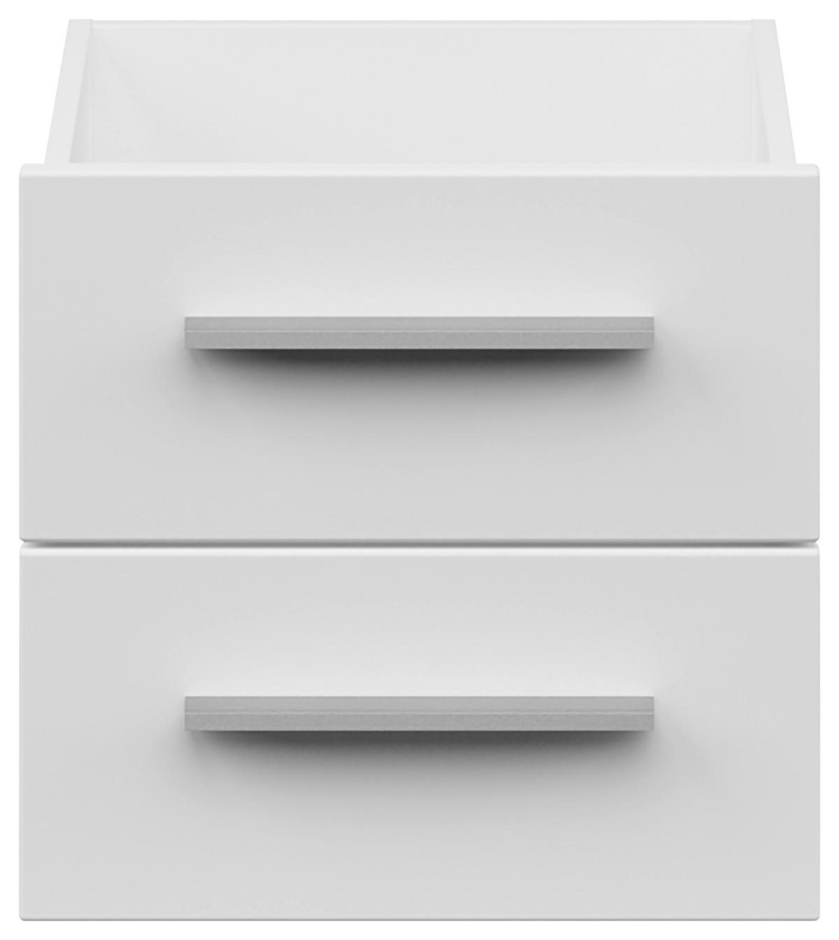 SCHUBKASTENEINSATZ 36,4/34,1/36,6 cm   - Weiss Hochglanz, Konventionell, Holzwerkstoff (36,4/34,1/36,6cm) - Voleo