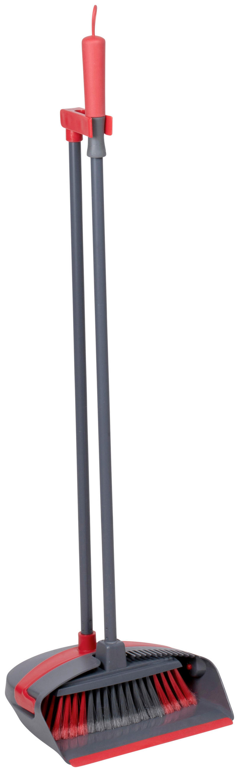 KEHRGARNITUR  - Rot/Grau, Basics, Kunststoff (26,5/24/92cm) - Dirt Devil