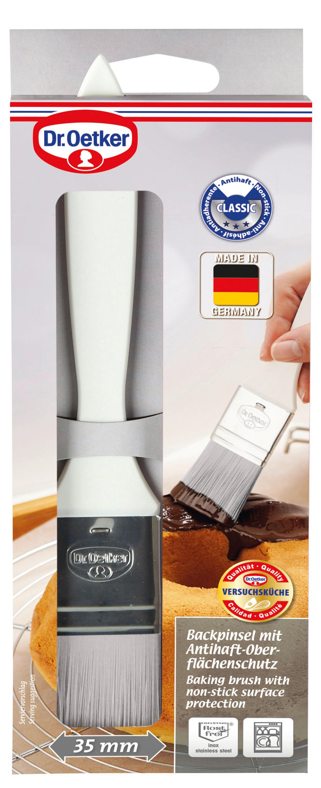BACKPINSEL - Basics, Kunststoff (24/9/2cm) - Dr.Oetker