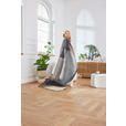 DECKE 150/200 cm  - Braun/Grau, Basics, Textil (150/200cm) - Novel