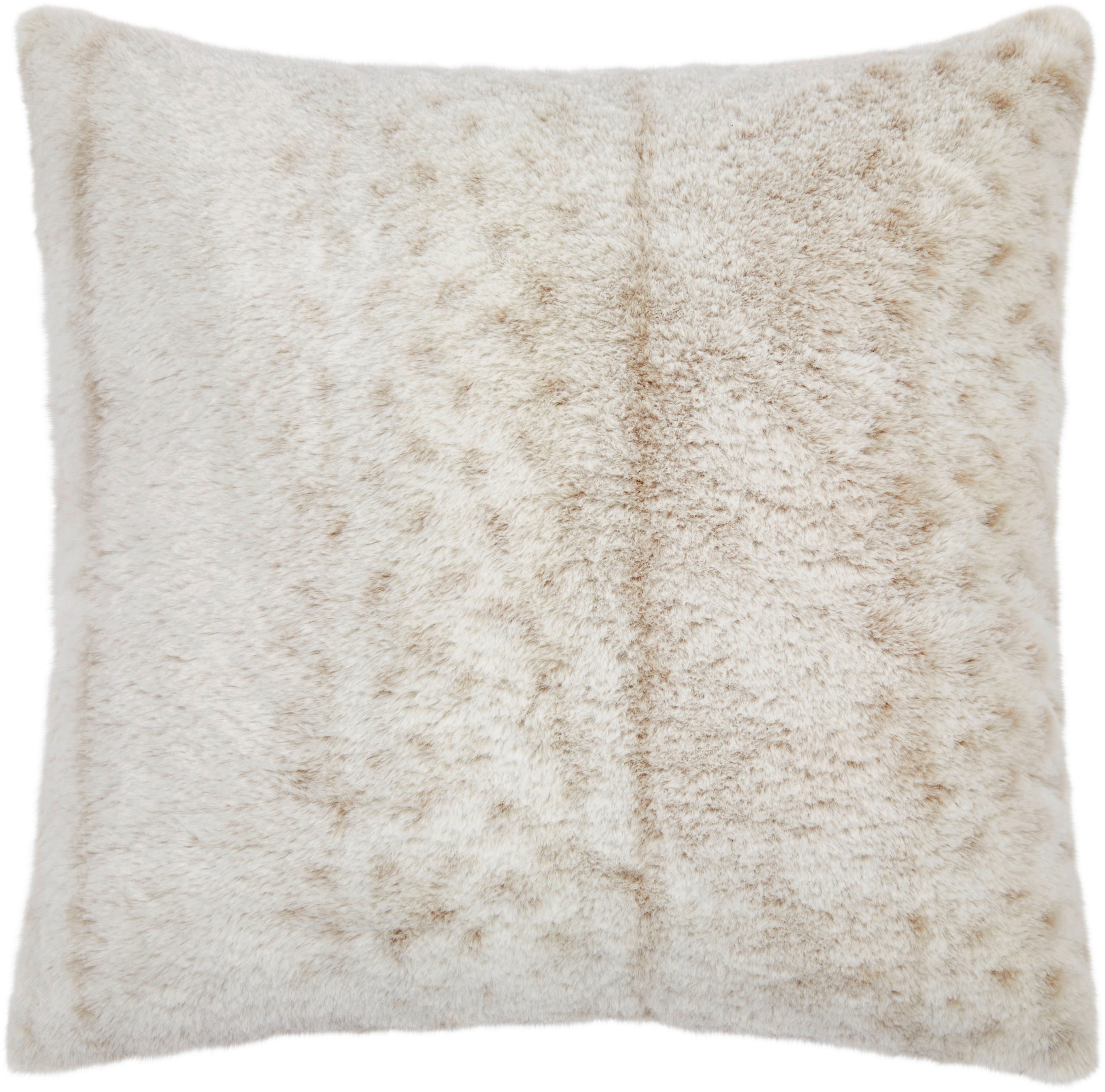 Zierkissen Karin 45x45 cm Polyester Taupe mit Zipp