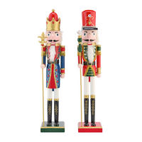 FIGURA KRCKA ORAŠČIĆA - pink/zelena, Lajfstajl, drvo/pločasti materijal (56cm) - X-Mas