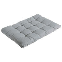 PALETTENKISSEN  - Grau, Basics, Textil (120/10/80cm)
