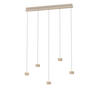 LED-HÄNGELEUCHTE 102/10,5/180 cm  - Sandfarben, Design, Metall (102/10,5/180cm)