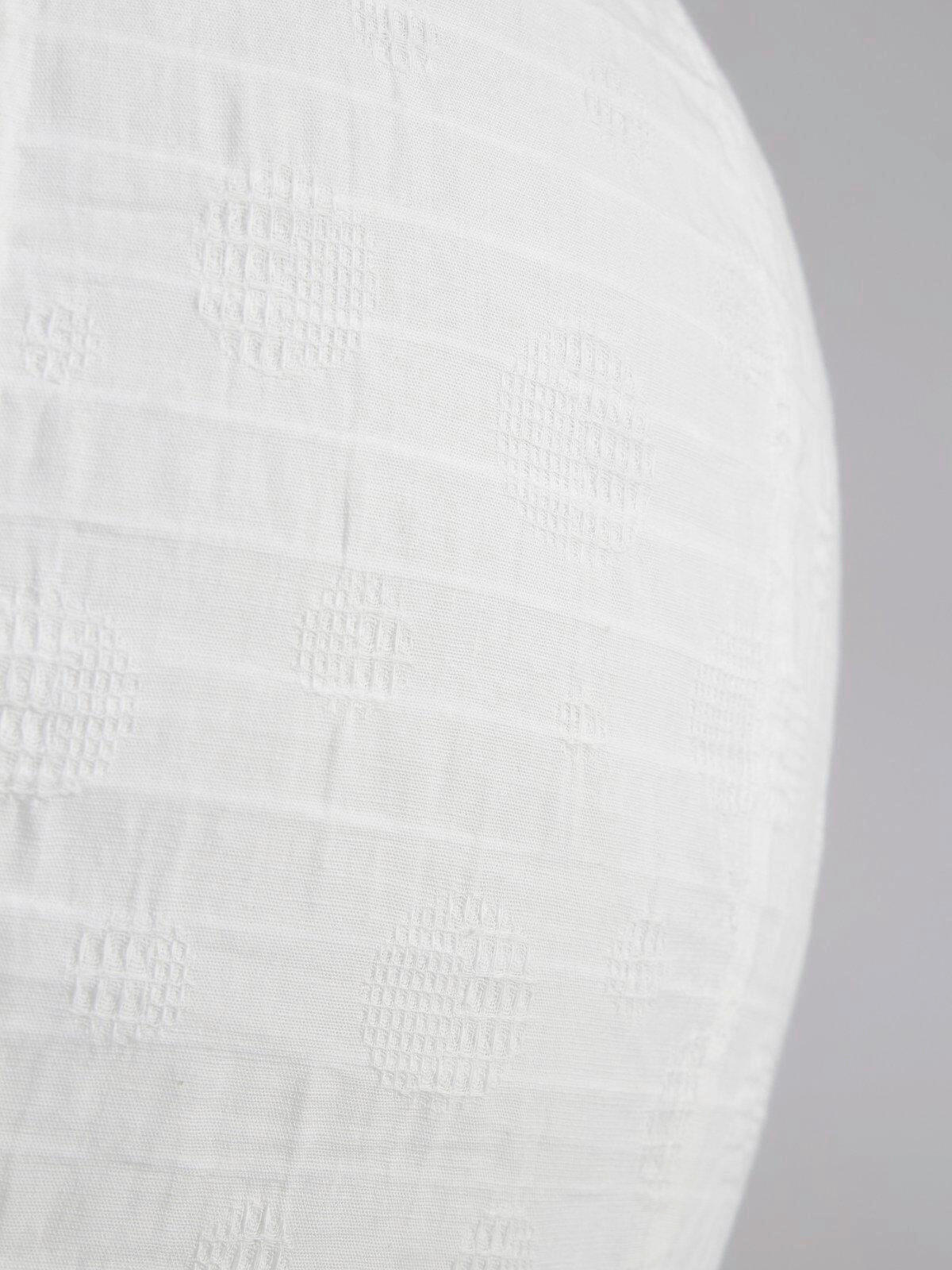 HÄNGELEUCHTE Verona 35/50/35 cm   - Weiß, KONVENTIONELL, Textil (35/50cm) - PR Home