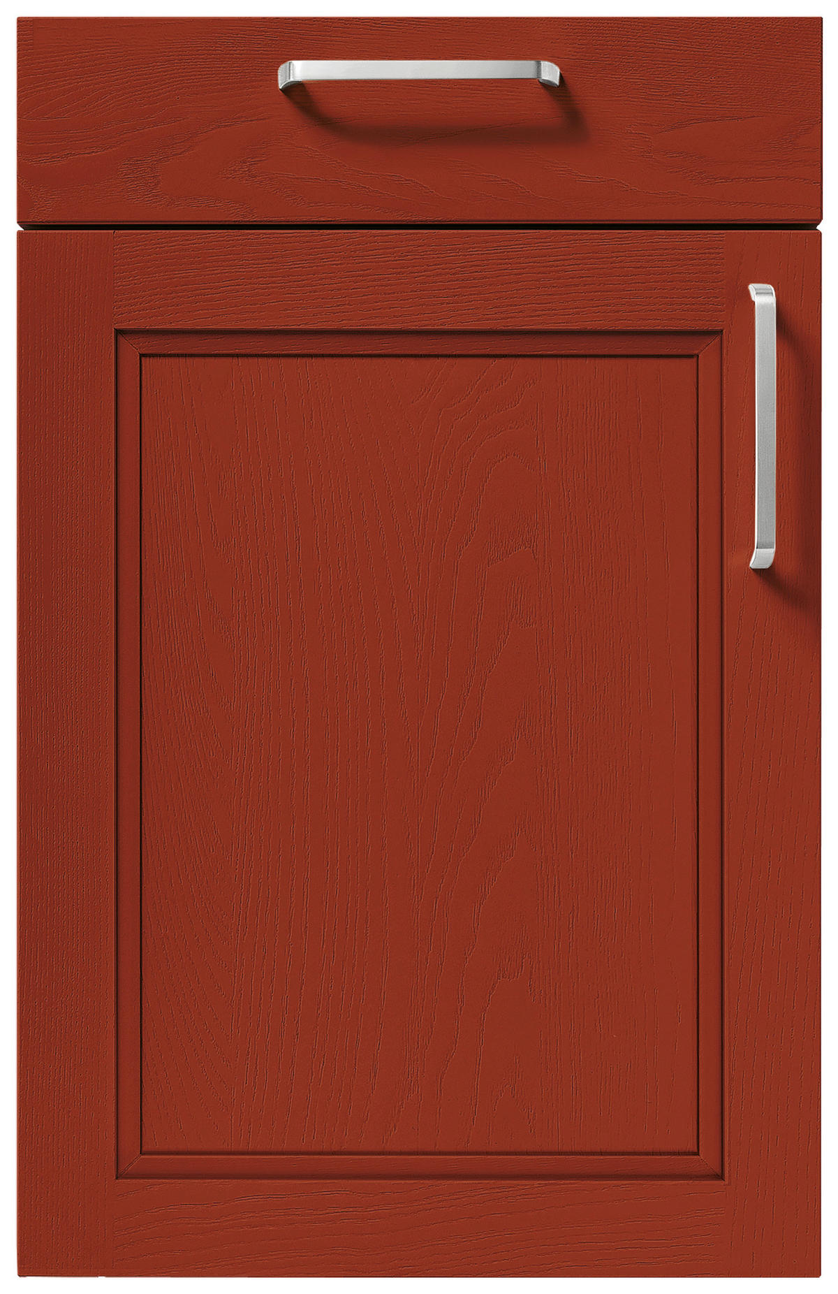 EINBAUKÜCHE FRIDA SATIN  - Salbeigrün, Basics, Holzwerkstoff - Novel