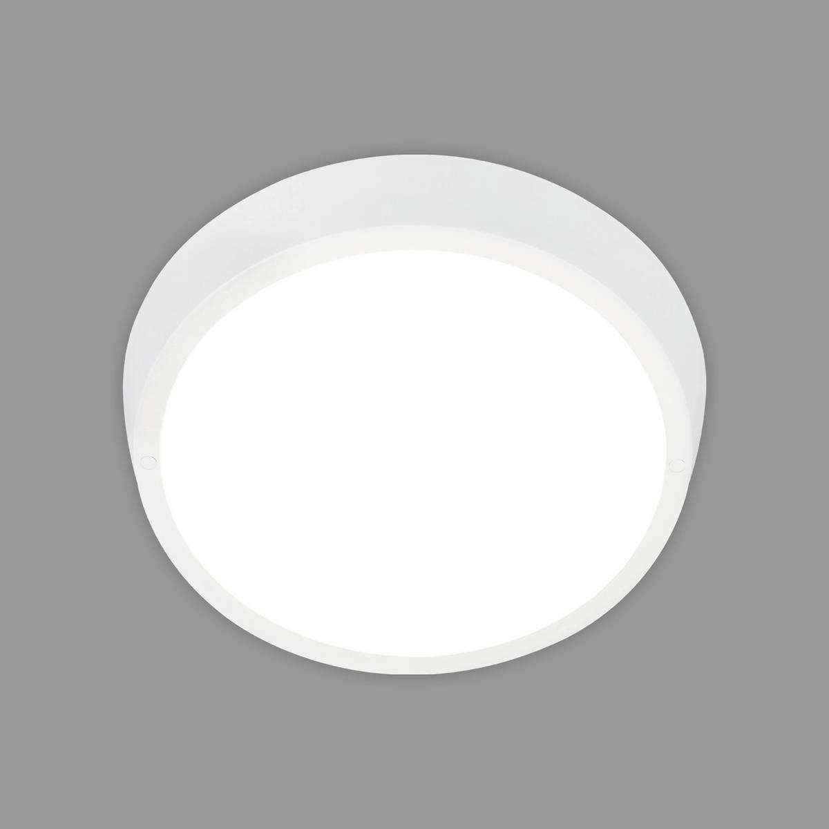 STROPNA SVJETILJKA VANJSKA  - bijela, Basics, plastika (27/9,3cm)