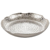 DEKOTELLER - Silberfarben, Basics, Metall (36,5/4,5cm) - Ambia Home