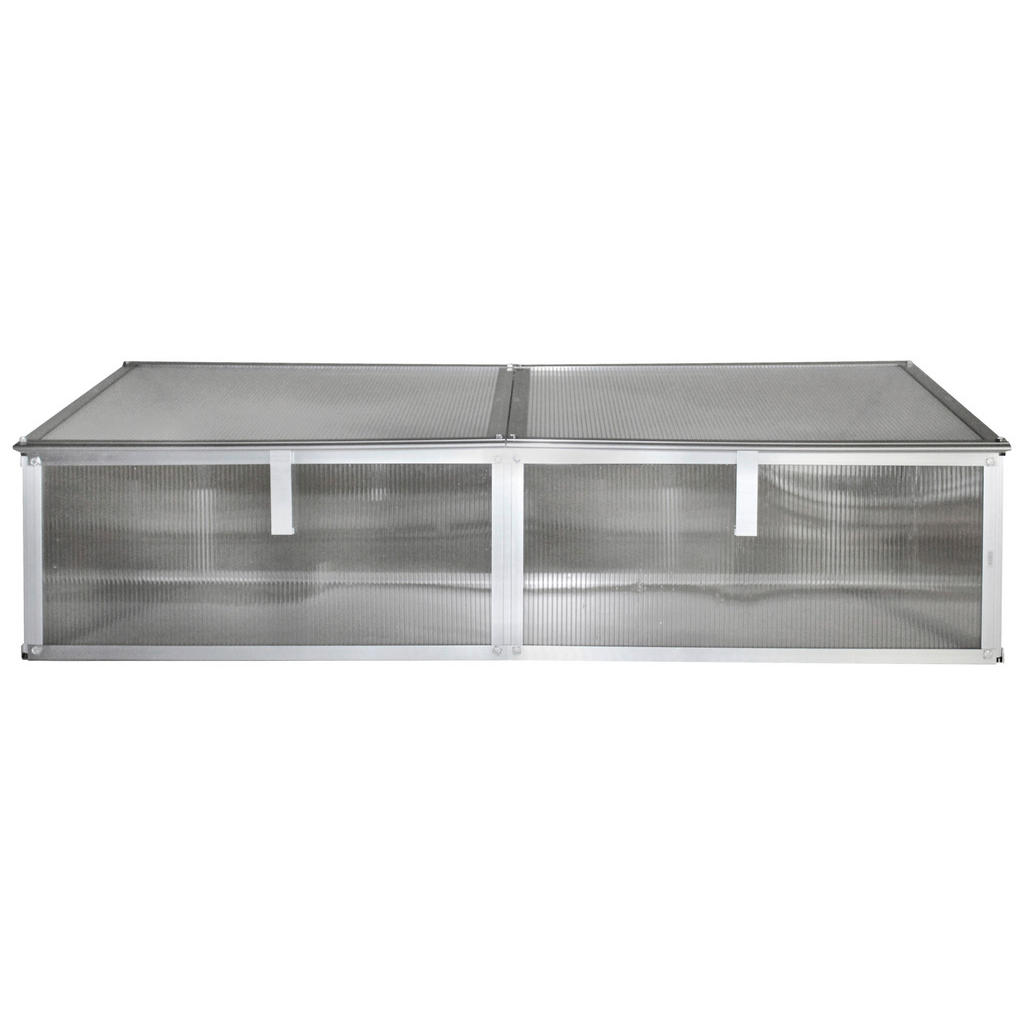 Frühbeetkasten Gaia Aluminium Ca. 102,3x38,9x120,5 Cm