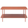 COUCHTISCH 90/58.4/40 cm rechteckig Terracotta  - Terracotta, Design, Metall (90/58.4/40cm) - Carryhome