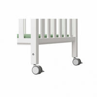 GITTERBETTROLLEN SCOTTY   - Weiß, Basics, Kunststoff (6cm) - Paidi
