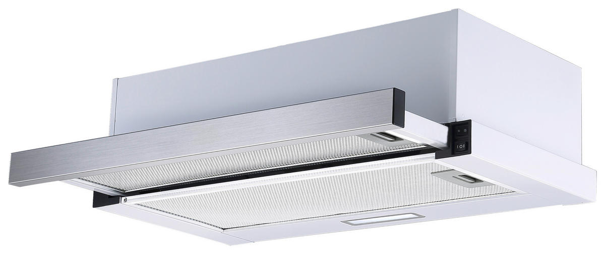 DUNSTABZUGSHAUBE CH4138IXC  - Edelstahlfarben, Trend, Metall (60/19,3/43cm) - Respekta