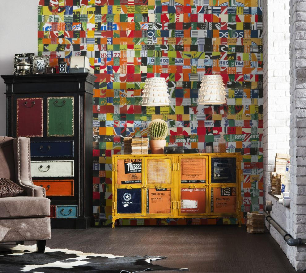 VLIESTAPETE - Multicolor, Basics (250/250cm) - Xora