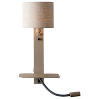 WANDLEUCHTE It’saboutRoMi 23,6/22/52 cm   - Beige, Design, Textil (23,6/22/52cm) - It's about Romi