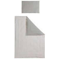 BABYBETTWÄSCHE Musselin Streifen Musselin 100/135 cm  - Grün, Basics, Textil (100/135cm) - Patinio