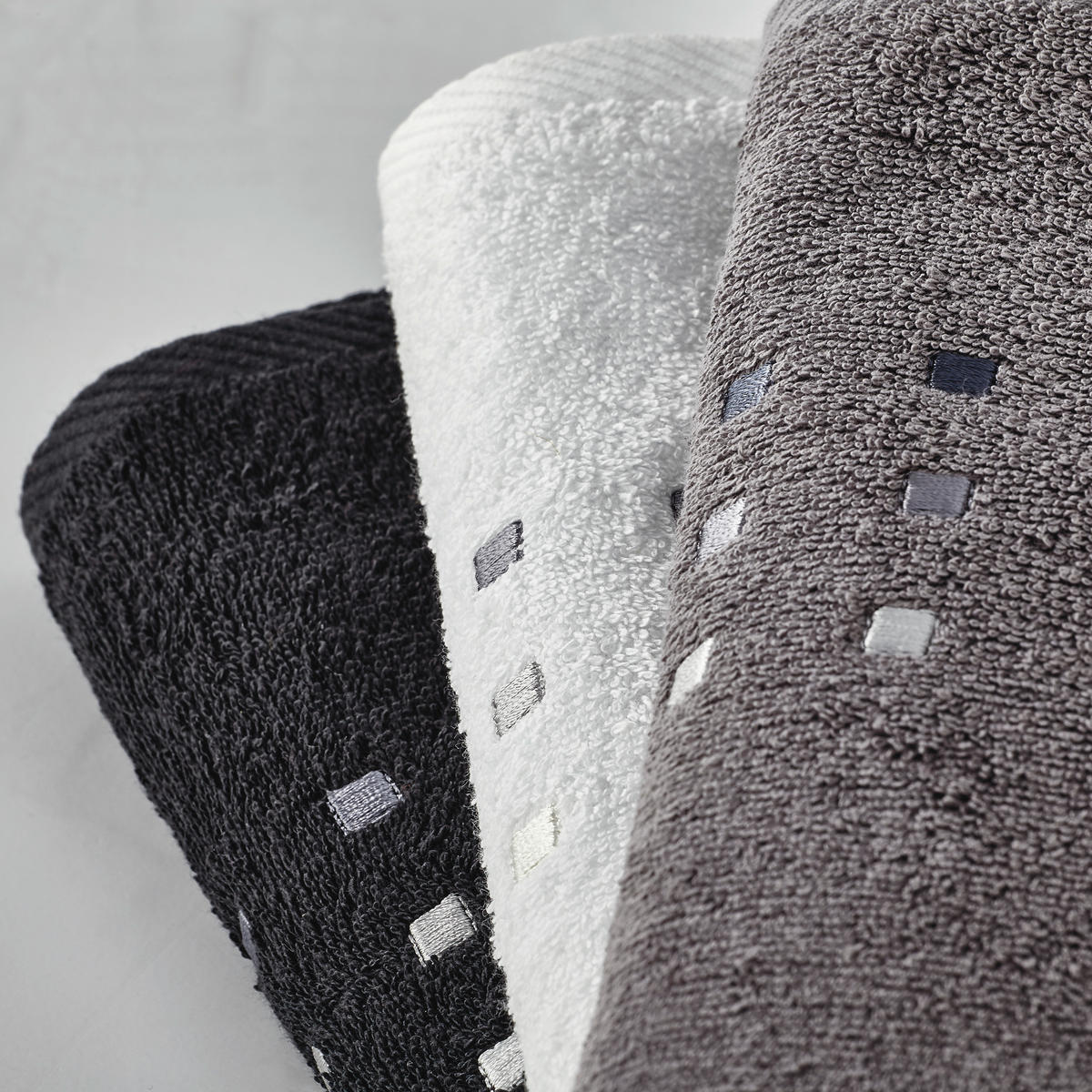 HANDTUCH Quattro Anthrazit  - Anthrazit, Basics, Textil (50/100cm) - Esposa