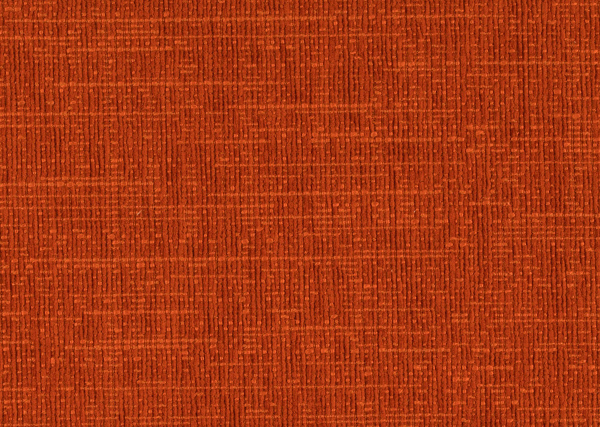ECKSOFA in Chenille Orange  208/227 cm  - Alufarben/Orange, KONVENTIONELL, Textil/Metall (208/227cm) - Sedda