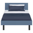 BETT 120/200 cm,  in Blau,  - Blau/Schwarz, Design, Metall (120/200cm) - Xora
