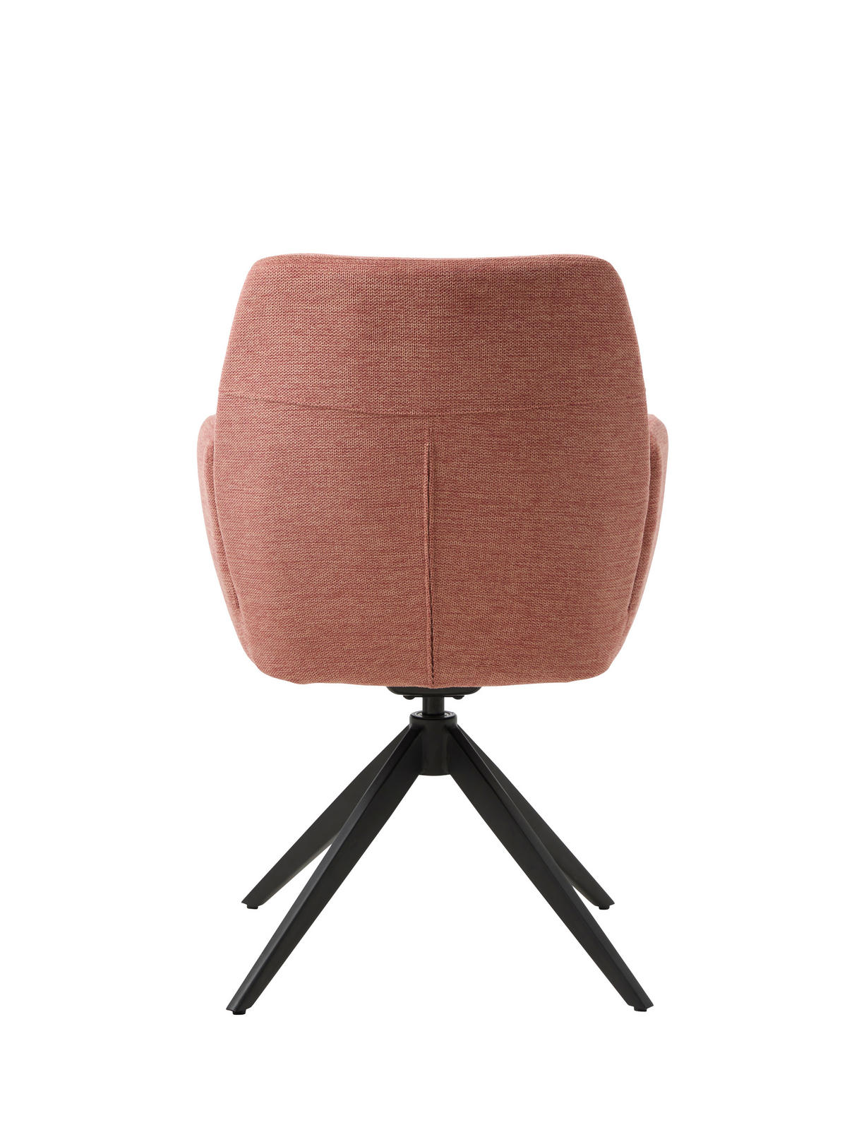 ARMLEHNSTUHL  in  - Rot/Schwarz, Basics, Textil/Metall (57,5/88/62cm) - Livetastic