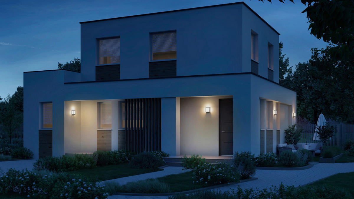 LED-AUßENLEUCHTE - Anthrazit (10.5/20.1/26.1cm) - Steinel