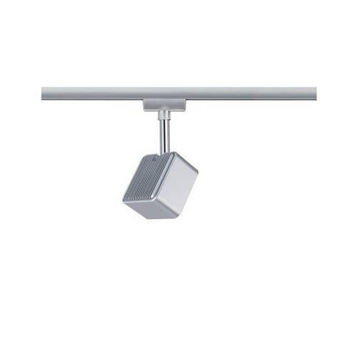 SCHIENENSYSTEM-STRAHLER URail 1,7/16,5 cm   - Chromfarben, Basics, Kunststoff/Metall (1,7/16,5cm) - Paulmann