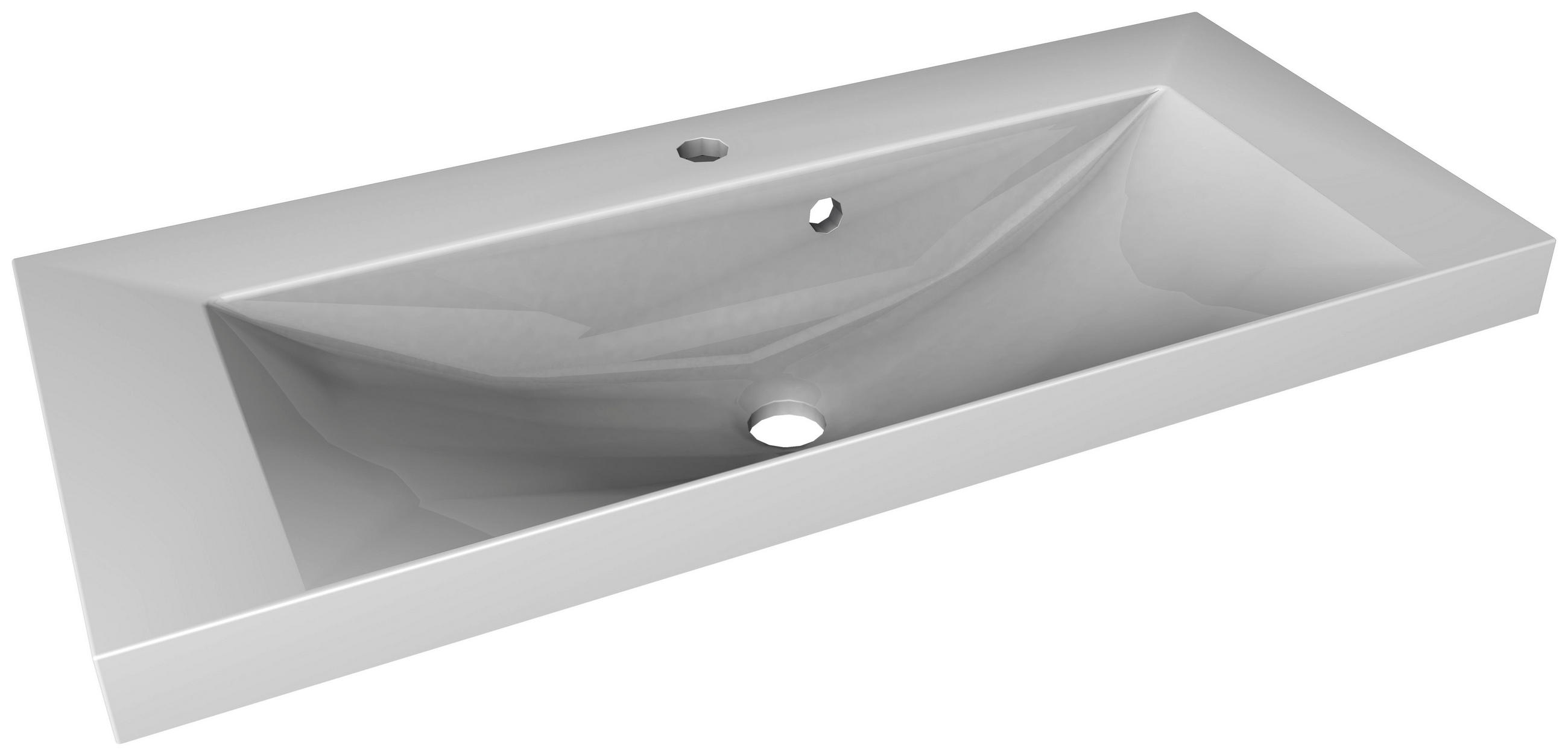 Waschbecken 80/14/35 cm