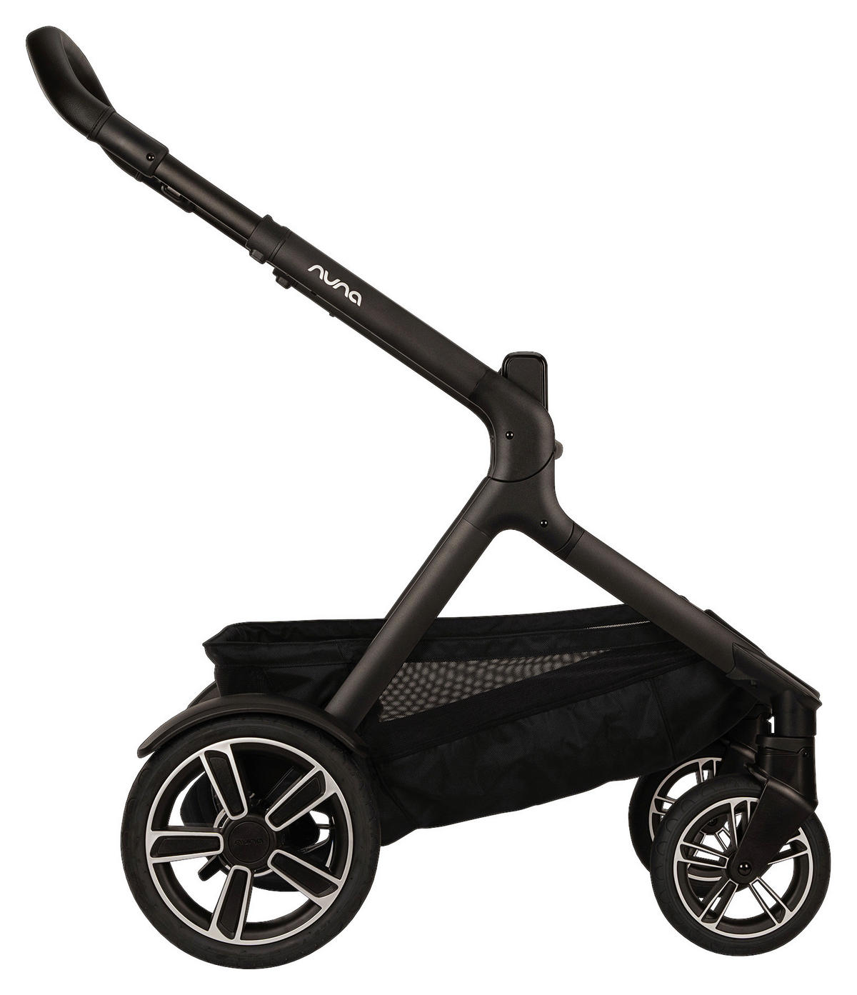 GESCHWISTERWAGEN DEMI NEXT  - Schwarz/Grau, Basics, Textil/Metall (98/62/112cm) - Nuna