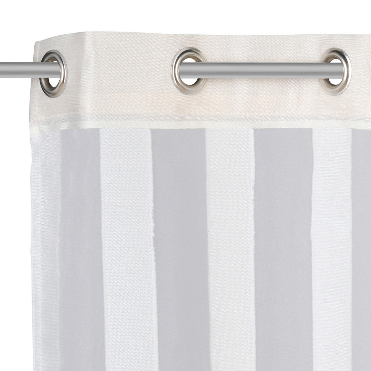 KURZGARDINE    140/50 cm  - Taupe/Braun, Basics, Textil (140/50cm) - Esposa
