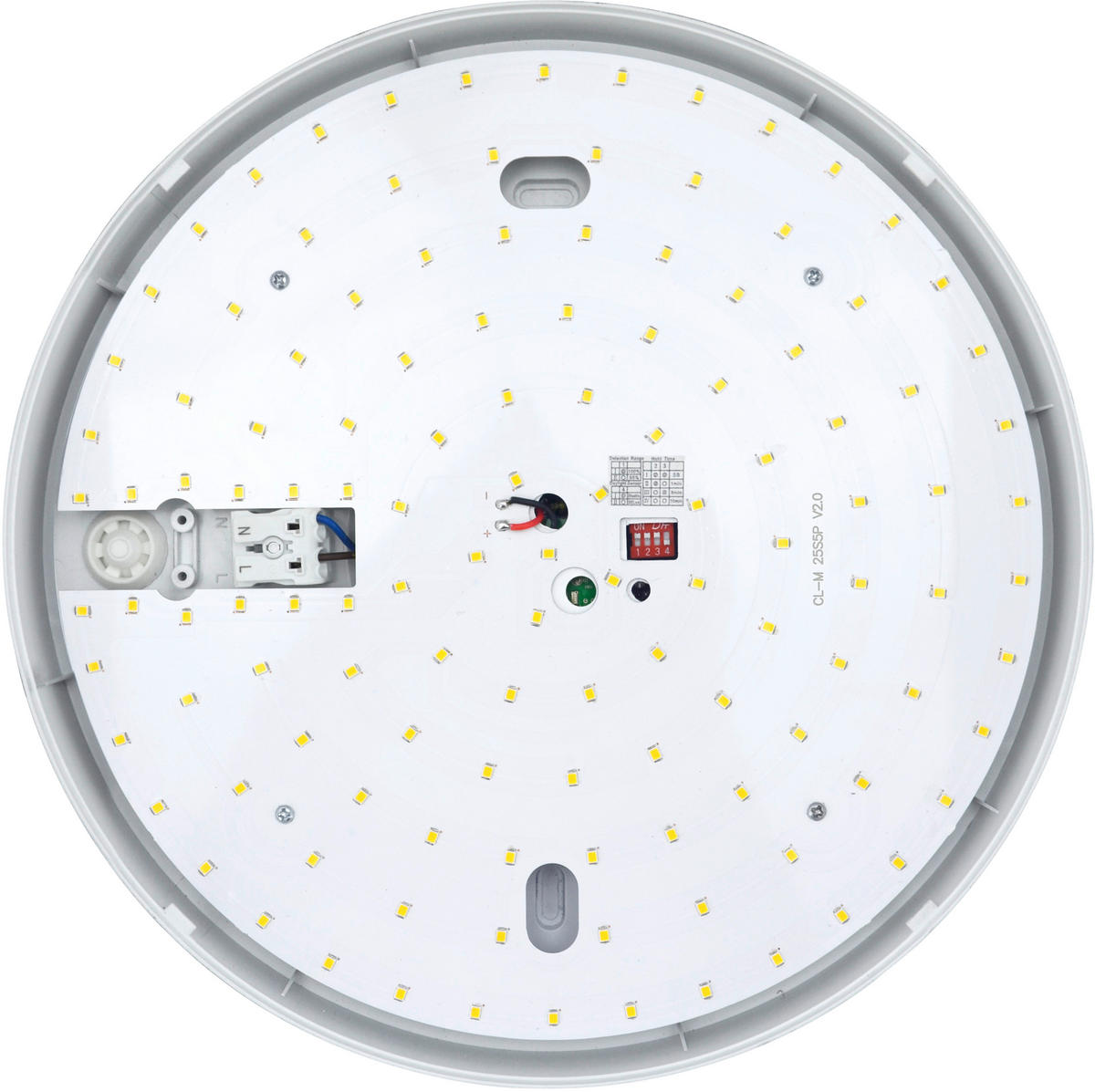 LED-DECKENLEUCHTE Orbis 28/5,1 cm   - Weiß, Basics, Kunststoff (28/5,1cm)