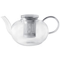 TEÁSKANNASZETT 2 l  - átlátszó, Konventionell, üveg/fém (2l) - Leonardo