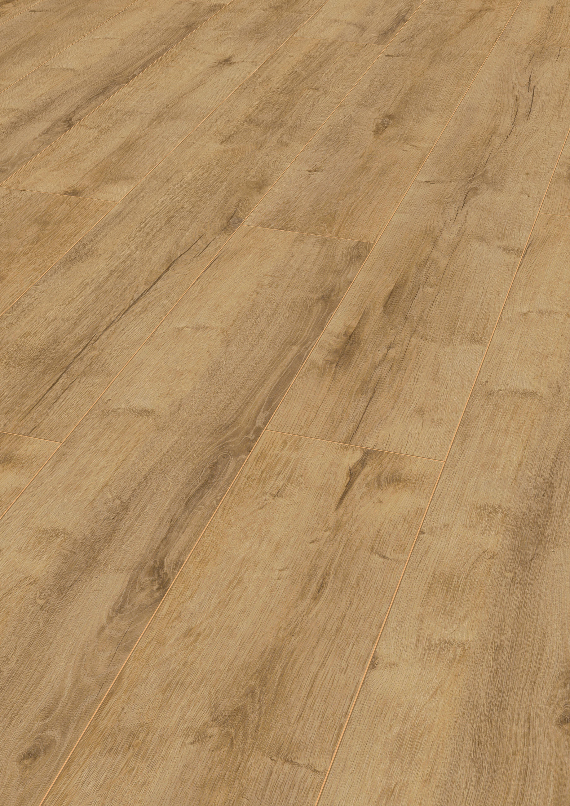 LAMINATBODEN Eiche Alpbach  per  m² - Eichefarben, KONVENTIONELL, Holzwerkstoff (138/19,3/0,9cm) - Venda