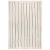 FLACHWEBETEPPICH 130/190 cm LIVING-TUAREG Schieferfarben, Creme  - Schieferfarben/Creme, Design, Kunststoff/Textil (130/190cm) - Lindorug