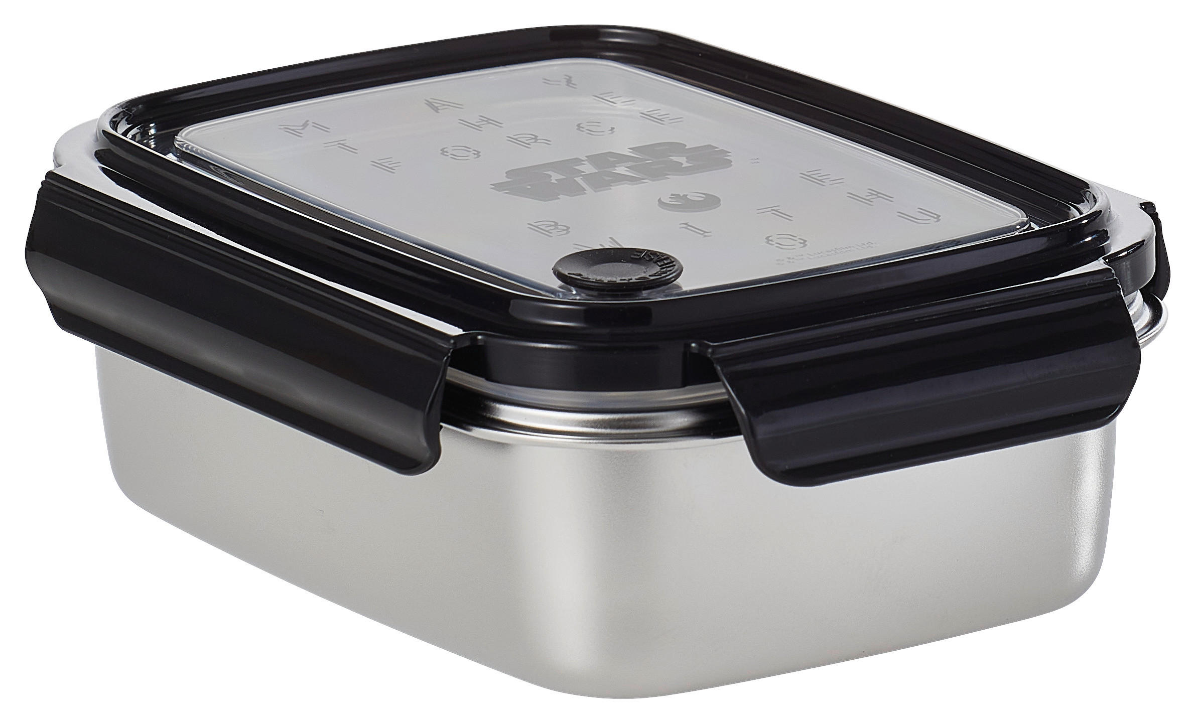 Star Wars Lunchbox Star Wars Schwarz, Silber 19x14x6 cm