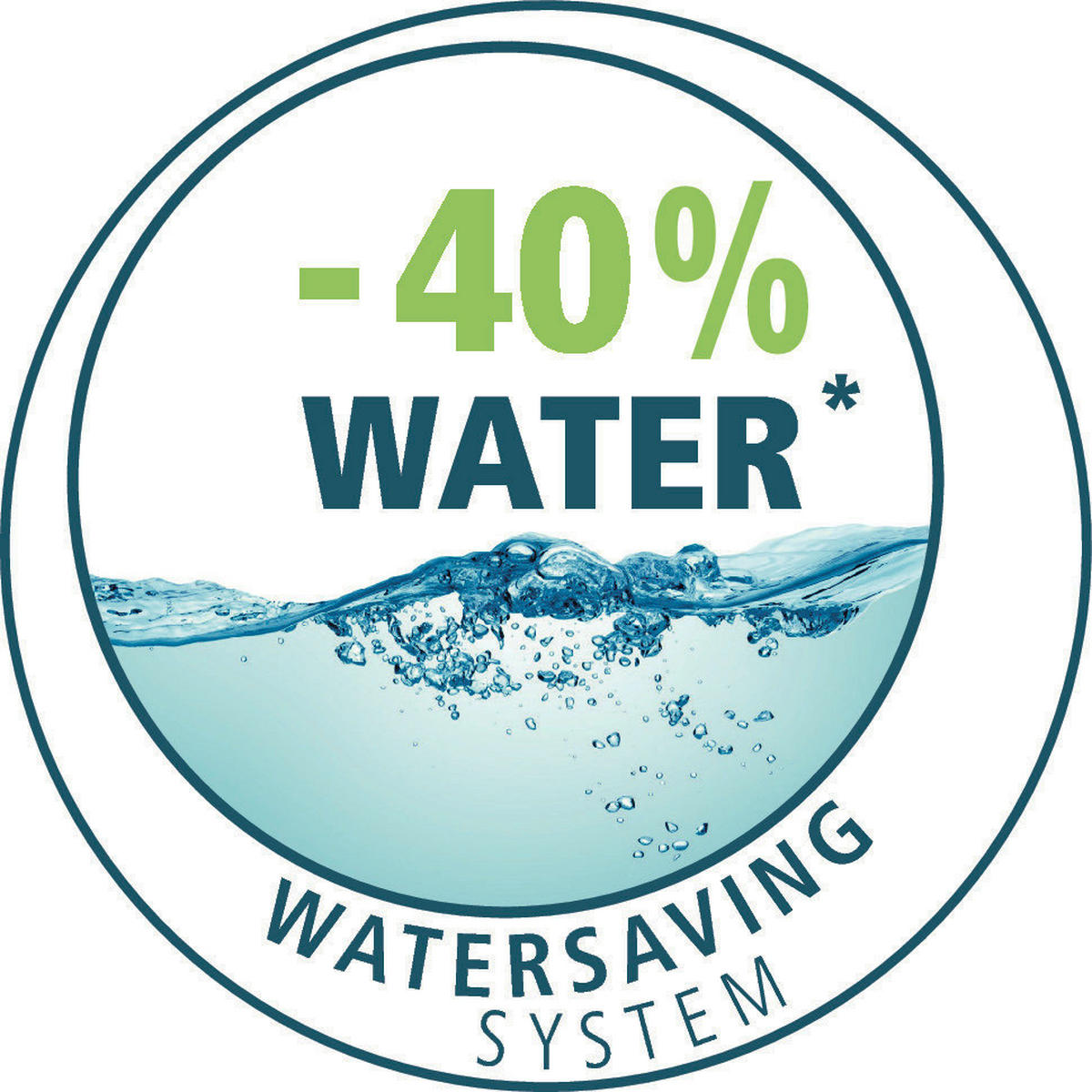 SPRCHOVÁ HLAVICA BEZ HADICE   - hnedá/čierna, Basics, plast (12cm) - Wenko