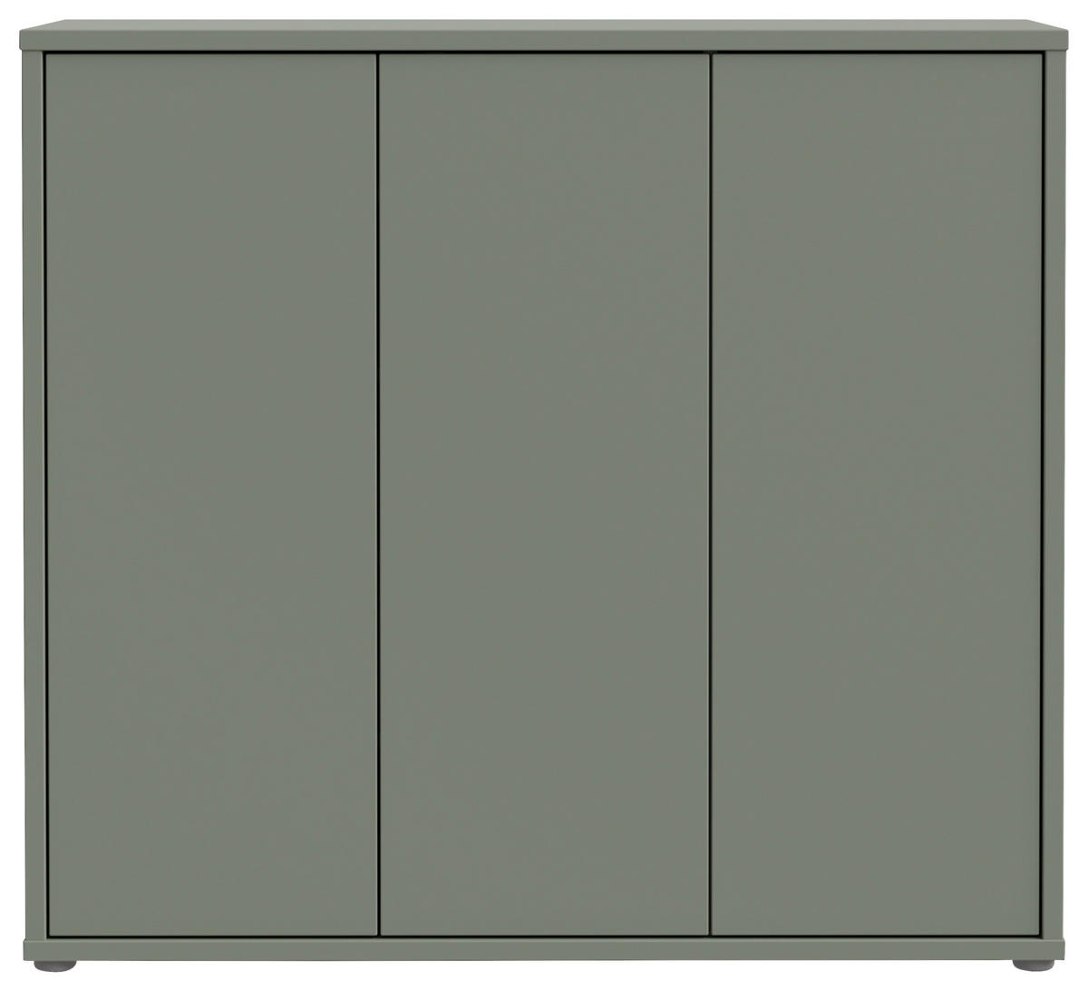 SCHUHSCHRANK Alice Springs  in 109,2/99,1/34,9 cm  - Salbeigrün/Grau, MODERN, Holzwerkstoff/Kunststoff (109,2/99,1/34,9cm) - Xora