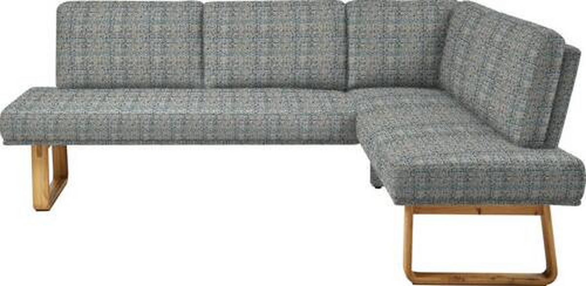 ECKBANK 265/174 cm  in Grau, Eichefarben  - Eichefarben/Grau, Design, Holz/Textil (265/174cm) - Dieter Knoll