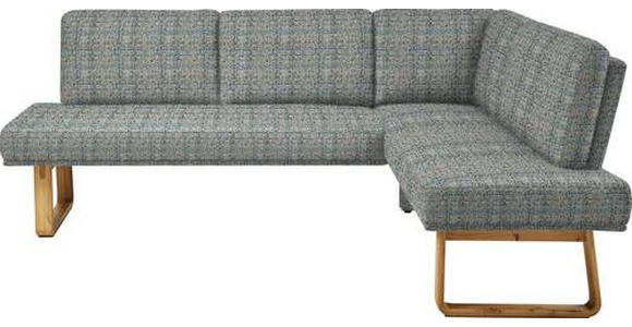 ECKBANK 265/174 cm  in Grau, Eichefarben  - Eichefarben/Grau, Design, Holz/Textil (265/174cm) - Dieter Knoll