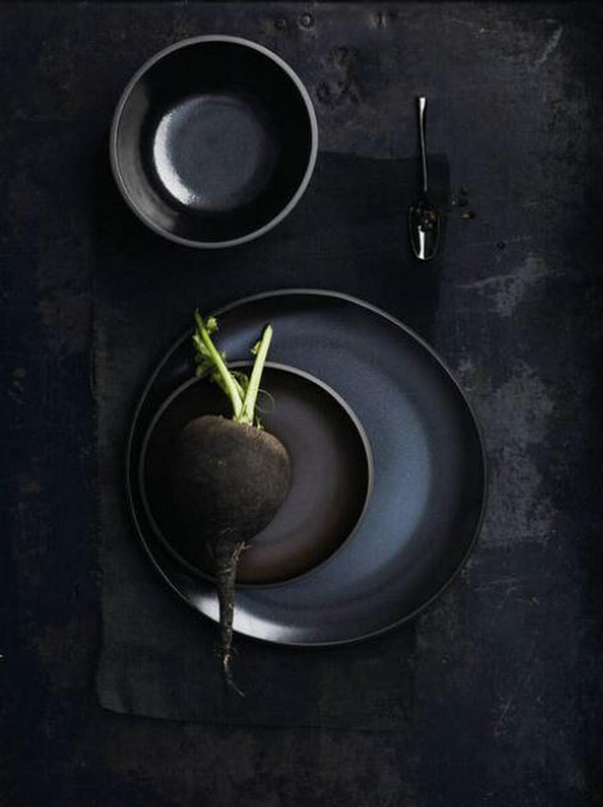 SUPPENTELLER Dunkelgrau Steinzeug Junto  - Dunkelgrau, KONVENTIONELL, Keramik (22,5/21,5/5,2cm) - Rosenthal