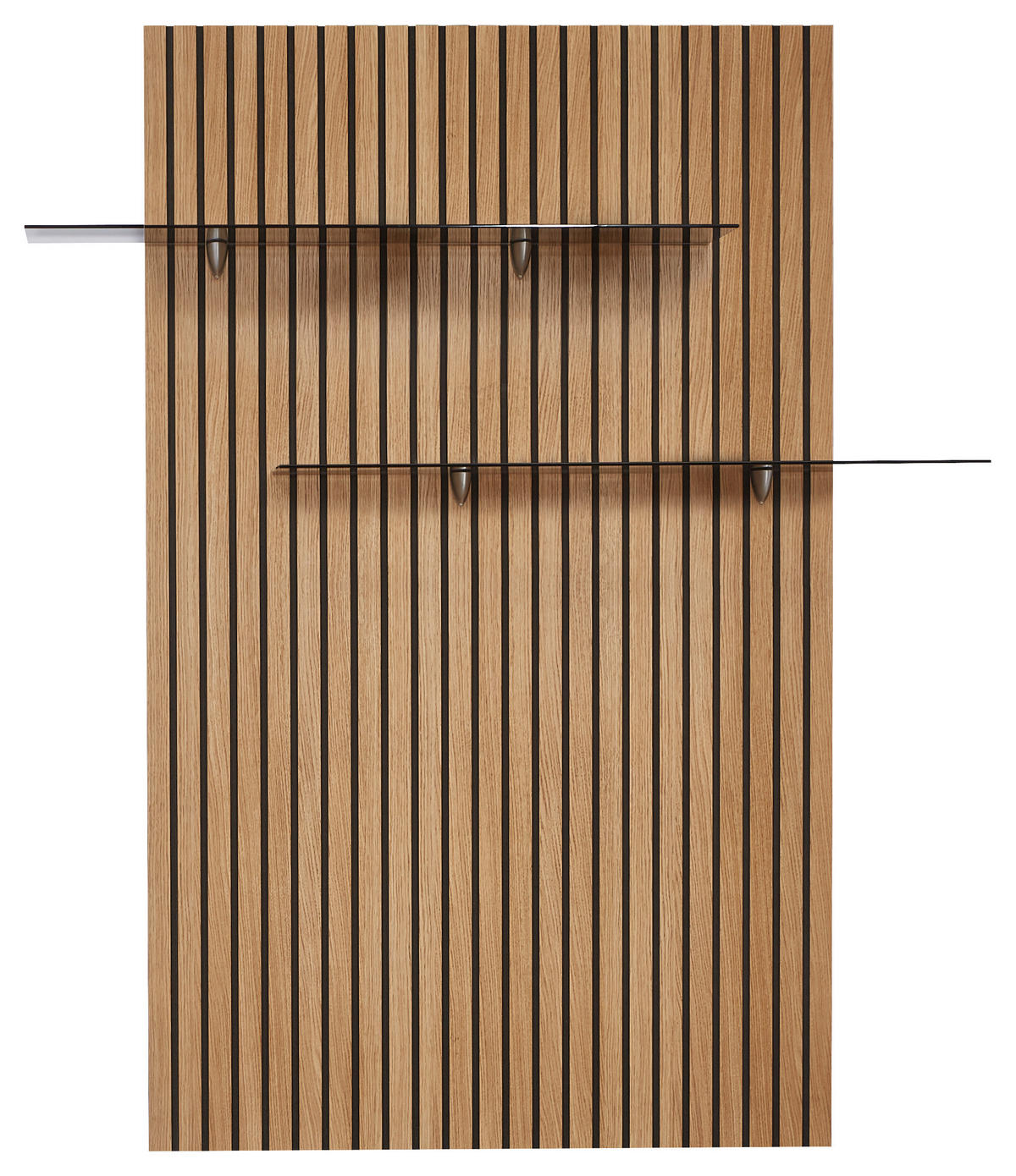 WANDPANEEL Eichefarben  - Eichefarben, Design, Glas/Holz (91/149/25,7cm) - Dieter Knoll