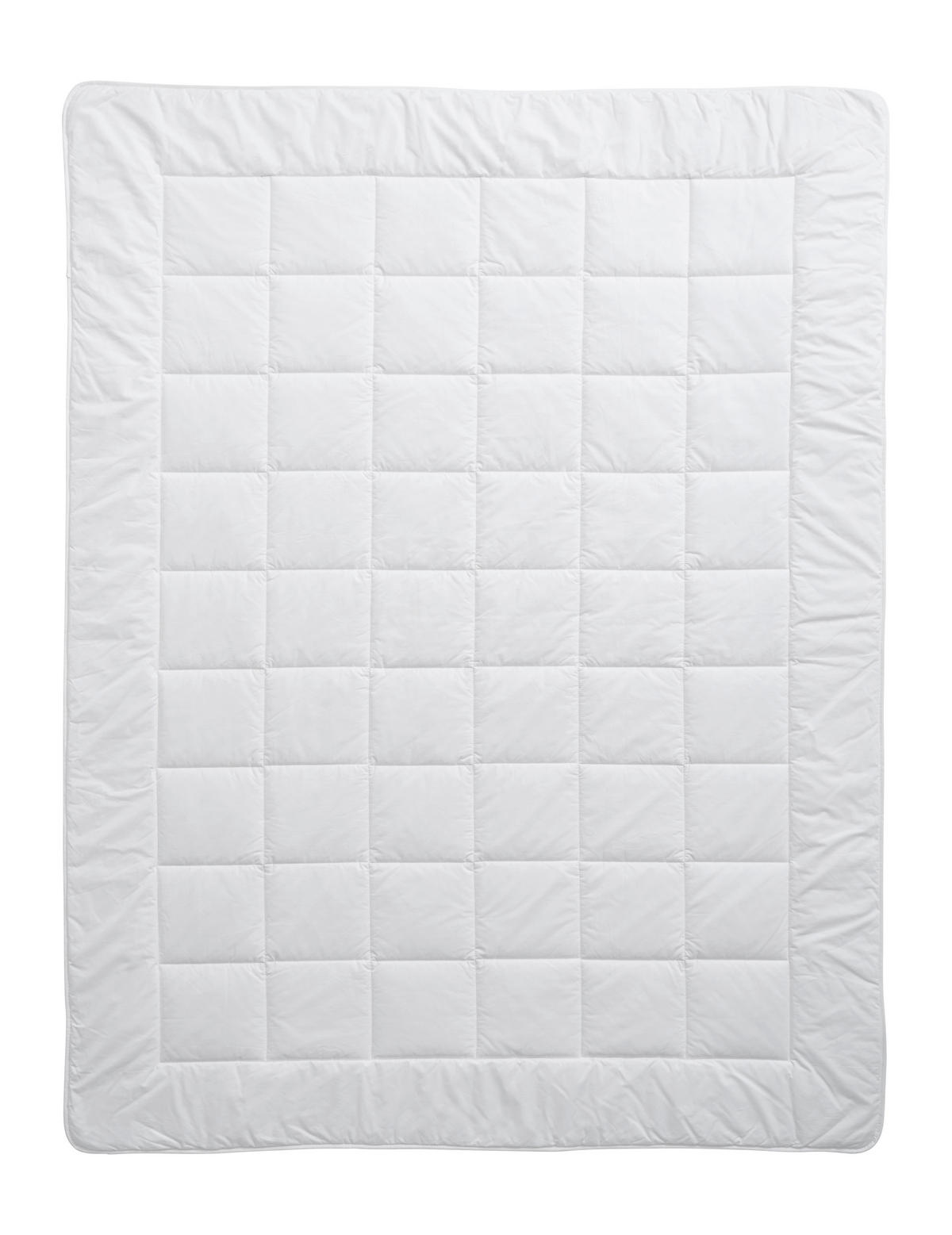 GANZJAHRESDUVET 160/210 cm BAMBOO  - Weiss, Basics, Textil (160/210cm) - Billerbeck