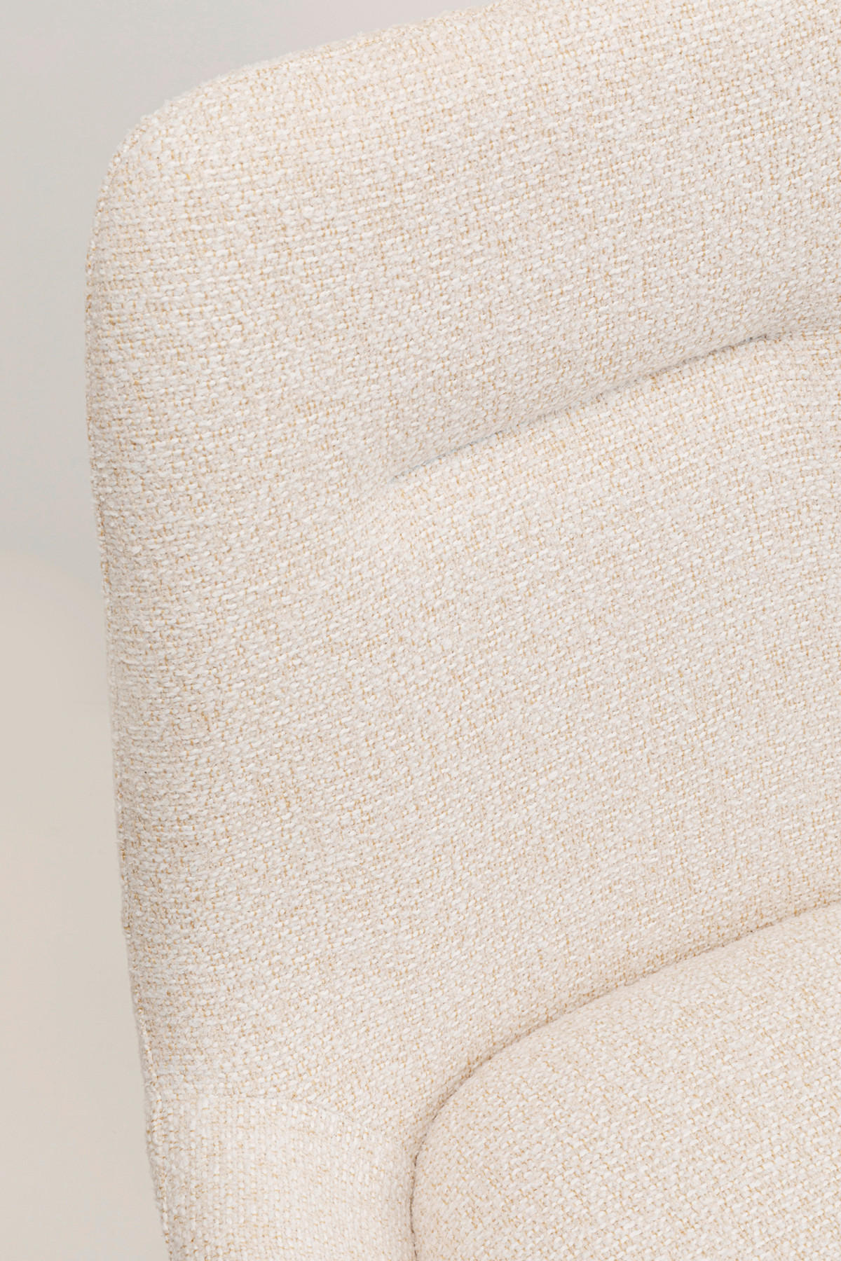 STUHL  Sitzfläche 180° drehbar Webstoff  Weiß, Eichefarben  - Eichefarben/Weiß, Natur, Holz/Textil (56/86/62cm) - Kare-Design