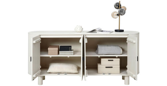 SIDEBOARD 180/80/40 cm  - Kaschmir/Beige, Trend, Holz/Metall (180/80/40cm) - Ambia Home